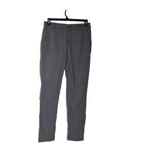Birddogs Pants Mens 32x34 Gray Boom for your Boomstick Stretch Golf Chinos